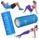 Массажный ролик Gymtek EVA 33x14 см синий для йоги фитнеса для спины - изображение 1