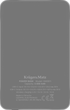 УМБ Kruger&Matz MagSafe 5000 мАг 20 Вт Gray (KM0911) - зображення 4