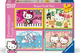 Zestaw puzzli Ravensburger Hello Kitty 4 x 100 elementów 12004159 (4005555041597) - obraz 1