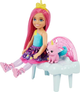 Набір Mattel Barbie Dreamtopia Челсі турботлива лялечка-фантазерка 16 см HLC27 (194735112159) - зображення 3