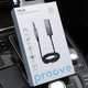 Ресивер Адаптер Proove Helix Wireless Adapter Hands Free для авто AUX 3.5 USB Bluetooth 5.3 Black - изображение 3