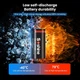 Батарейки CR123(16340) акумуляторні Soshine з роз'ємом USB Type-C на 3.7V/550mAh Li-ion - 2 ШТ. - зображення 6