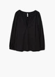 Блуза Mango XS Черный 14055743_12 - изображение 3