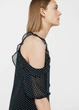 Платье Mango XS Черный 13090349_гор.б_13 - изображение 4