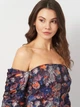 Блузка H&M 40 Фиолетовый 0571041_18 - изображение 4