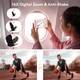Цифровой фотоаппарат Benjie DC01 1080P 64GB 2.4" 48мп камера розовый - изображение 2