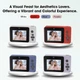 Цифровой фотоаппарат Benjie X60 1080P 32GB 2.4" 48мп камера пудровый - изображение 5