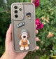 Силіконовий чохол Baby Dog з кавою для Samsung Galaxy A26 Коричневий - зображення 1