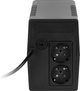 ДБЖ Rebel Nanopower 850 480 Вт/850 ВА Black (RB-4021) - зображення 5