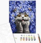 Картина по номерам Brushme Кошка в подснежниках Марианна Пащук 40х50 см (BS54331) - изображение 2