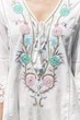 Пляжная туника с цветной вышивкой Fresh Cotton 2103 F-1C 48(XL) Белый - изображение 2