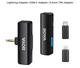 Петличный микрофон BOYA BOYALINK A1 (Type-C + Lightning+TRS 3,5 mm) для iPhone/ Android/видеокамеры jack 3,5 мм профессиональный (50022) - изображение 7