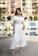 Длинное пляжное платье с резинкой Fresh Cotton 2511 F-1C 46(L) Белый - изображение 1