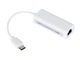 Сетевой адаптер USB-C to RJ-45 Fast Ethernet Lan на проводе 100Mb сетевая карта - изображение 1