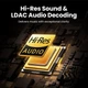 Навушники Ugreen HP203 HiTune Max 5C Hybrid ANC Black (UGR-35757) - зображення 10