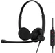 Słuchawki Epos Impact 100 MS Stereo USB-C+A (1001421) - obraz 1