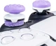Накладки на стіки + прицільні кільця міткості KontrolFreek® Galaxy (Purple) Precision Rings для Sony DualSense PS5 / DualShock PS4 - зображення 2
