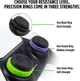 Накладки на стіки + прицільні кільця міткості KontrolFreek® Galaxy (Purple) Precision Rings для Sony DualSense PS5 / DualShock PS4 - зображення 7