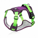 Нейлонова двостороння тактична шлейка для собак Tactical Dog Harness, XL Фіолетовий - зображення 1