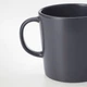 Керамическая чашка IKEA DINERA 300 мл тёмно-серая кружка ИКЕА ДИНЕРА 303.628.20 - изображение 4
