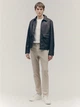 Джинсы Regular fit мужские H&M 1074402014c28 32 Бежевые (KC1000000050482) - изображение 3