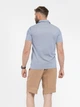 Поло длинное мужское Arber Jersey Polo-Shirt M14.26.06.521 L Серое (2800000536800) - изображение 2