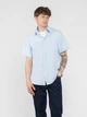 Рубашка хлопковая летняя мужская Arber Ralph.2 SS M04.14.23.521 3XL Голубая (2800000523121) - изображение 1