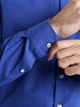 Рубашка хлопковая мужская Arber Linen Shirt 2 M05.13.06.222 45-46 Синяя (9099711790004) - изображение 5