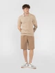 Поло длинное мужское Arber Polo SS1 N-Avt-95 M09.29.16.522 M Бежевое (2800000539436) - изображение 3