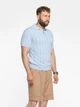 Поло длинное мужское Arber Polo SS1 N-Avt-95 M09.30.23.521 L Голубое (2800000547486) - изображение 3