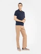 Поло длинное мужское Arber Polo SS1 Avt-103 M09.46.09.521 2XL Синее (2800000521189) - изображение 3