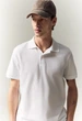 Чоловіча футболка поло Regular Fit H&M (58448) XL Біла - изображение 2