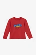 Лонгслив с принтом для мальчика Ecrin 1015 92 см Красный shop (2000990903914) - изображение 1