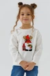 Свитшот с принтом для девочки Atabey 10704 92 см Молочный (NY) shop (2000990780263) - изображение 3