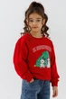 Свитшот с принтом для девочки Atabey 10695.1 116 см Красный (NY) shop (2000990780539) - изображение 3