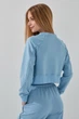 Свитшот с принтом для девочки LAWA P- GB02317 128 см Голубой shop (2000991069053) - изображение 5