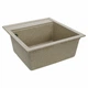 Гранітна мийка для кухні VALESO 5149 FIESTA матова Карамель - зображення 4
