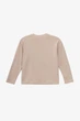 Лонгслив однотонный для девочки 298 122 см Бежевый shop (2000990954015) - изображение 4