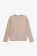 Лонгслив однотонный для девочки 299 152 см Бежевый shop (2000990954084) - изображение 1