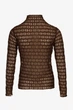 Гольф однотонний жіночий Rong Rong 993 One Size Коричневий shop (2000990897268) - зображення 3