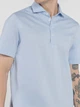 Поло длинное мужское Arber Jersey Polo-Shirt M14.27.23.521 L Голубое (2800000536534) - изображение 4
