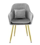 Стул для кухни и гостинной RIAS DSF-316 с мягкой обивкой Grey (3_06769) - изображение 3