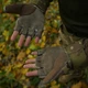 Тактичні утепленні зимові рукавиці Softshell мультикам M - зображення 10