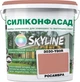 Цветная фасадная Силиконовая краска SkyLine Силиконфасад 3030-Y80R Росамбра 1 л (4821044017795) - изображение 1