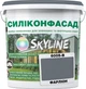 Цветная фасадная Силиконовая краска SkyLine Силиконфасад 6005-B Фарлион 10 л (4821044017948) - изображение 1