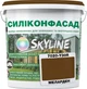 Цветная фасадная Силиконовая краска SkyLine Силиконфасад 7020-Y30R (C) Меларден 1 л (4821044018075) - изображение 1