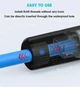 Соединитель RJ45 Ethernet Водонепроницаемый Разъем для улицы интернет-кабеля, витая пара ,герметичный IP 66 (Мама-Мама) сплиттер Черный - изображение 4