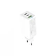 Зарядное устройство ColorWay GaN Mini 65W PD Port PPS USB (USB-2C1A) white (CW-CHS058PD-WT) (254542) - изображение 3