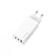 Зарядное устройство ColorWay GaN Mini 65W PD Port PPS USB (USB-2C1A) white (CW-CHS058PD-WT) (254542) - изображение 4