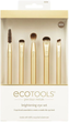 Zestaw pędzli do makijażu Ecotools Precious Metals Brightening Eye Set 5 szt (79625438581) - obraz 1